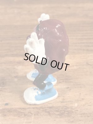 企業キャラクターのカリフォルニアレーズンズの80’sヴィンテージPVCフィギュア