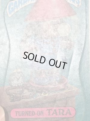 トップス社製のガーベッジペイルキッズの80年代ビンテージステッカーカード