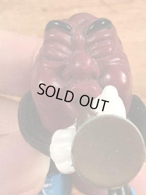 アドバタイジングキャラクターのカリフォルニアレーズンの80年代ビンテージPVCフィギュア