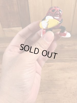 アドバタイジングキャラクターのカリフォルニアレーズンズの80’sヴィンテージPVCフィギュア