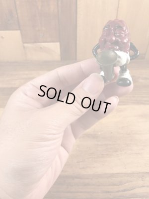 企業キャラクターのカリフォルニアレーズンズの80’sヴィンテージPVCフィギュア