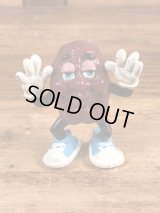 Applause California Raisins “Justin X. Grape” PVC Figure　カリフォルニアレーズンズ　ビンテージ　PVCフィギュア　ジャスティン　80年代