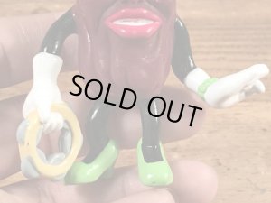 アドバタイジングキャラクターのカリフォルニアレーズンズの80’sヴィンテージPVCフィギュア