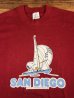 スヌーピーのサンディエゴの80年代ビンテージTシャツ