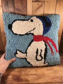 他の写真3: Peanuts Snoopy “Flying Ace” Decorative Pillow　スヌーピー　ビンテージ　クッション　フライングエース　60〜70年代