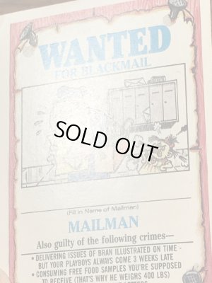 トップス社製のガーベッジペイルキッズの80年代ビンテージステッカーカード