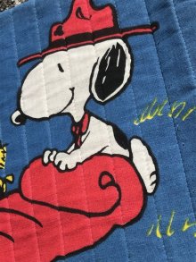 他の写真1: Snoopy & Woodstock “Let's Hit The Hay!” Cushion　スヌーピー　ビンテージ　座布団　ウッドストック　70年代