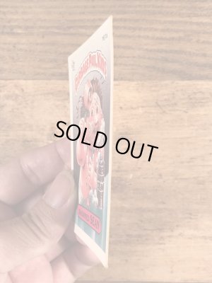 トップス社製のガーベッジペイルキッズの80年代ビンテージステッカーカード