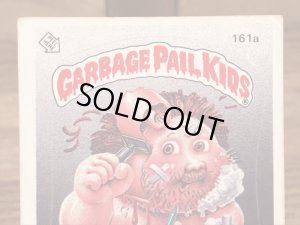 トップス社製のガーベッジペイルキッズの80年代ビンテージステッカーカード