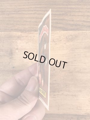 トップス社製のガーベッジペイルキッズの80年代ビンテージステッカーカード