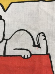 他の写真1: Peanuts Gang & Snoopy “Sleeping Bag & Bed” Mini Curtain Set　スヌーピー　ビンテージ　ミニカーテン　2枚組セット　70年代