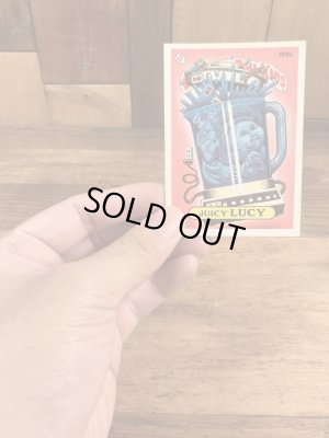 Topps社製のガーベッジペイルキッズの80’sヴィンテージカードシール