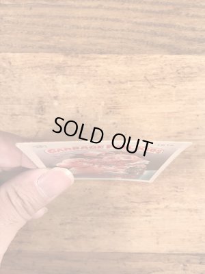 Topps社製のガーベッジペイルキッズの80’sヴィンテージカードシール