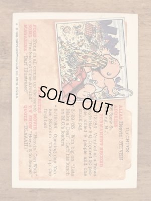 Topps社製のガーベッジペイルキッズの80’sヴィンテージカードシール