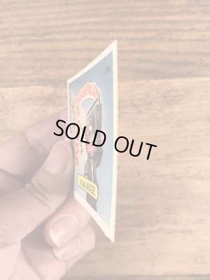 トップス社製のガーベッジペイルキッズの80年代ビンテージステッカーカード