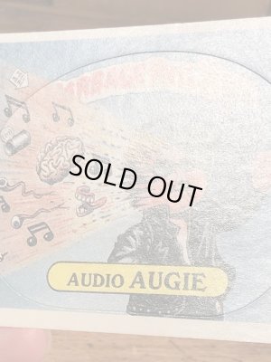 トップス社製のガーベッジペイルキッズの80年代ビンテージステッカーカード