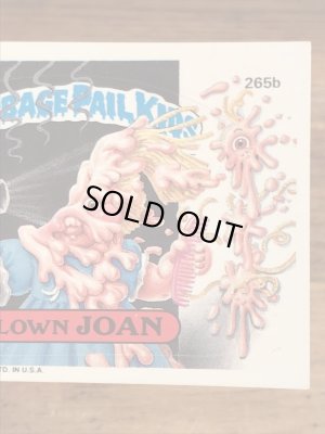 Topps社製のガーベッジペイルキッズの80’sヴィンテージカードシール