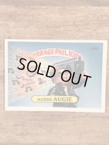 Topps Garbage Pail Kids “Audio Augie” Sticker Card 206b　ガーベッジペイルキッズ　ビンテージ　ステッカーカード　80年代