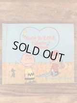 Snoopy Peanuts Gang “You're In Love Charlie Brown” Picture Book　スヌーピー　ビンテージ　絵本　ピーナッツギャング　60〜70年代