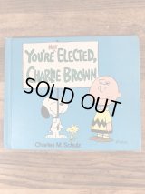 Snoopy Peanuts Gang “You're Not Elected, Charlie Brown” Picture Book　スヌーピー　ビンテージ　絵本　ピーナッツギャング　70年代