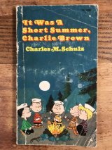 Snoopy Peanuts Gang “It Was A Short Summer,Charlie Brown” Picture Book　スヌーピー　ビンテージ　絵本　ピクチャーブック　70年代