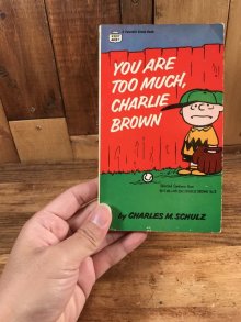 他の写真3: Snoopy Peanuts Gang “You Are Too Much,Charlie Brown” Comic Book　スヌーピー　ビンテージ　コミックブック　漫画本　60〜70年代