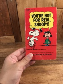 他の写真3: Snoopy Peanuts Gang “You're Not For Real,Snoopy!” Comic Book　スヌーピー　ビンテージ　コミックブック　漫画本　70年代