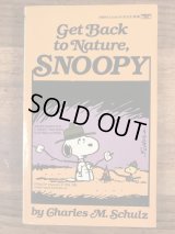 Snoopy Peanuts Gang “Get Back To Nature,Snoopy” Comic Book　スヌーピー　ビンテージ　コミックブック　漫画本　90年代