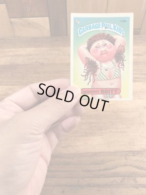 Topps社製のガーベッジペイルキッズの80’sヴィンテージカードシール