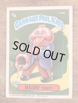 Topps Garbage Pail Kids “Rudy Toot” Sticker Card 144b　ガーベッジペイルキッズ　ビンテージ　ステッカーカード　80年代