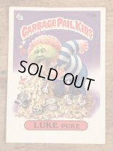 Topps Garbage Pail Kids “Luke Puke” Sticker Card 170b　ガーベッジペイルキッズ　ビンテージ　ステッカーカード　80年代