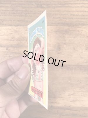 トップス社製のガーベッジペイルキッズの80年代ビンテージステッカーカード