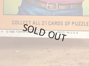 Topps社製のガーベッジペイルキッズの80’sヴィンテージカードシール