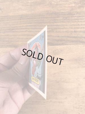 トップス社製のガーベッジペイルキッズの80年代ビンテージステッカーカード