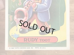 Topps社製のガーベッジペイルキッズの80’sヴィンテージカードシール