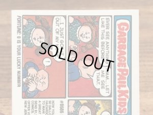 Topps社製のガーベッジペイルキッズの80’sヴィンテージカードシール