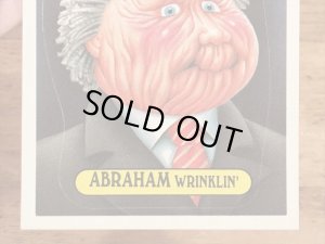 Topps社製のガーベッジペイルキッズの80’sヴィンテージカードシール