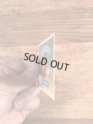 トップス社製のガーベッジペイルキッズの80年代ビンテージステッカーカード