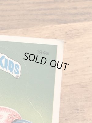 Topps社製のガーベッジペイルキッズの80’sヴィンテージカードシール