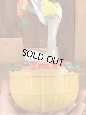 ルーニーテューンズのバッグスバニーの70’sヴィンテージコインバンクフィギュア