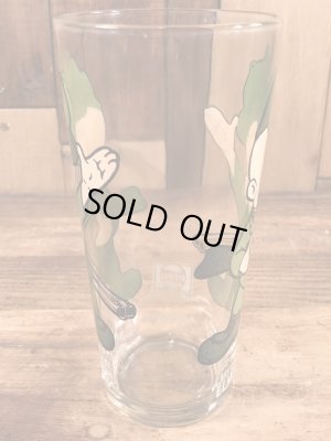 ペプシコーラのノベルティのエルマーフッドの70’sヴィンテージグラス