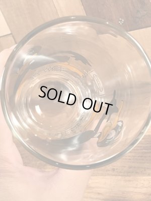 ルーニーテューンズのダフィーダックの70年代ビンテージガラスコップ