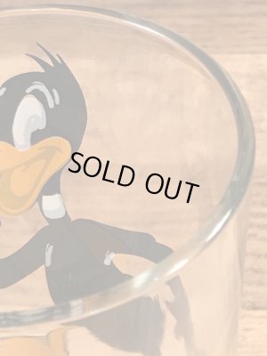 ペプシコーラのノベルティのダフィーダックの70’sヴィンテージグラス