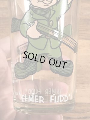 ペプシコーラのノベルティのエルマーフッドの70’sヴィンテージグラス