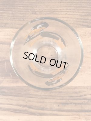 ルーニーテューンズのダフィーダックの70年代ビンテージガラスコップ