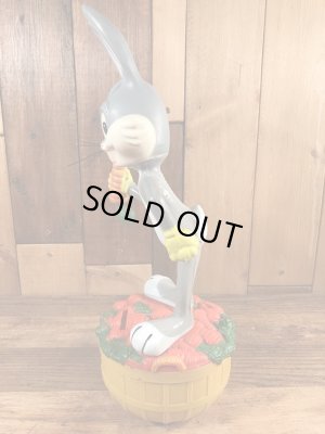 ルーニーテューンズのバッグスバニーの70’sヴィンテージコインバンクフィギュア