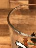 ルーニーテューンズのペペルピューとダフィーダックの70年代ビンテージガラスコップ