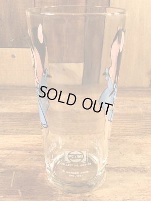 ペプシコーラのノベルティのペチュニアピッグの70’sヴィンテージグラス