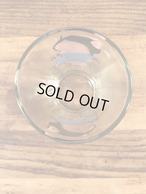 ルーニーテューンズのペチュニアピッグの70年代ビンテージガラスコップ