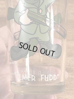 ペプシコーラのノベルティのエルマーフッドの70’sヴィンテージグラス